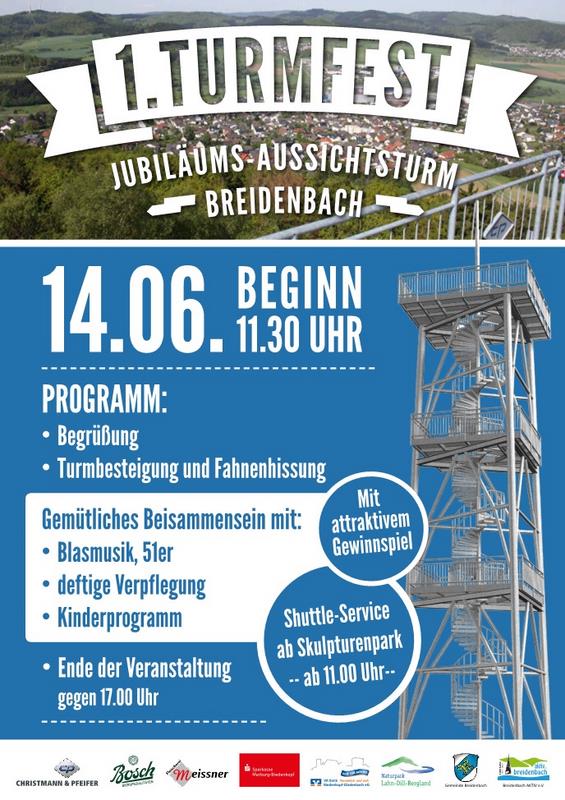 Flyer Turmfest Flyer Turmfest
